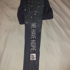 Twloha constellation we have hope leggings small